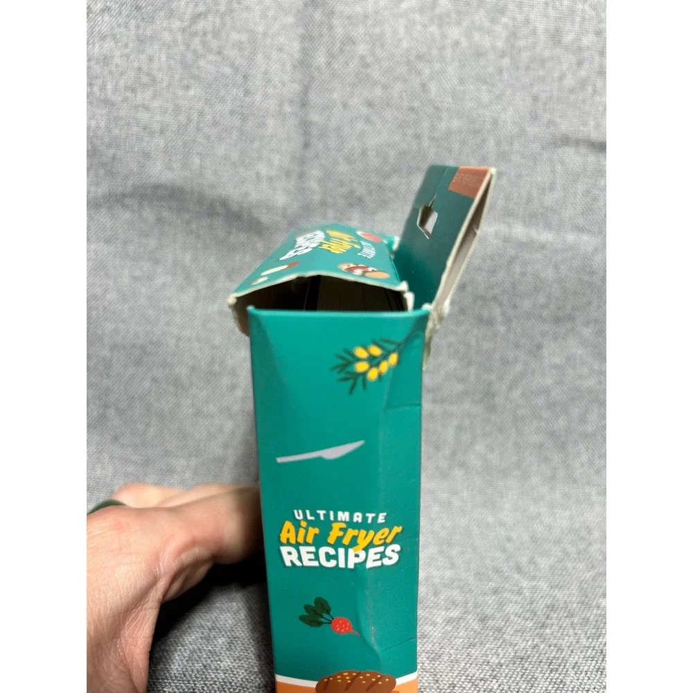 Gift Republic Ultimate Air Fryer Recipes‎ OS Teal 50 Healthy Recipe Cards
